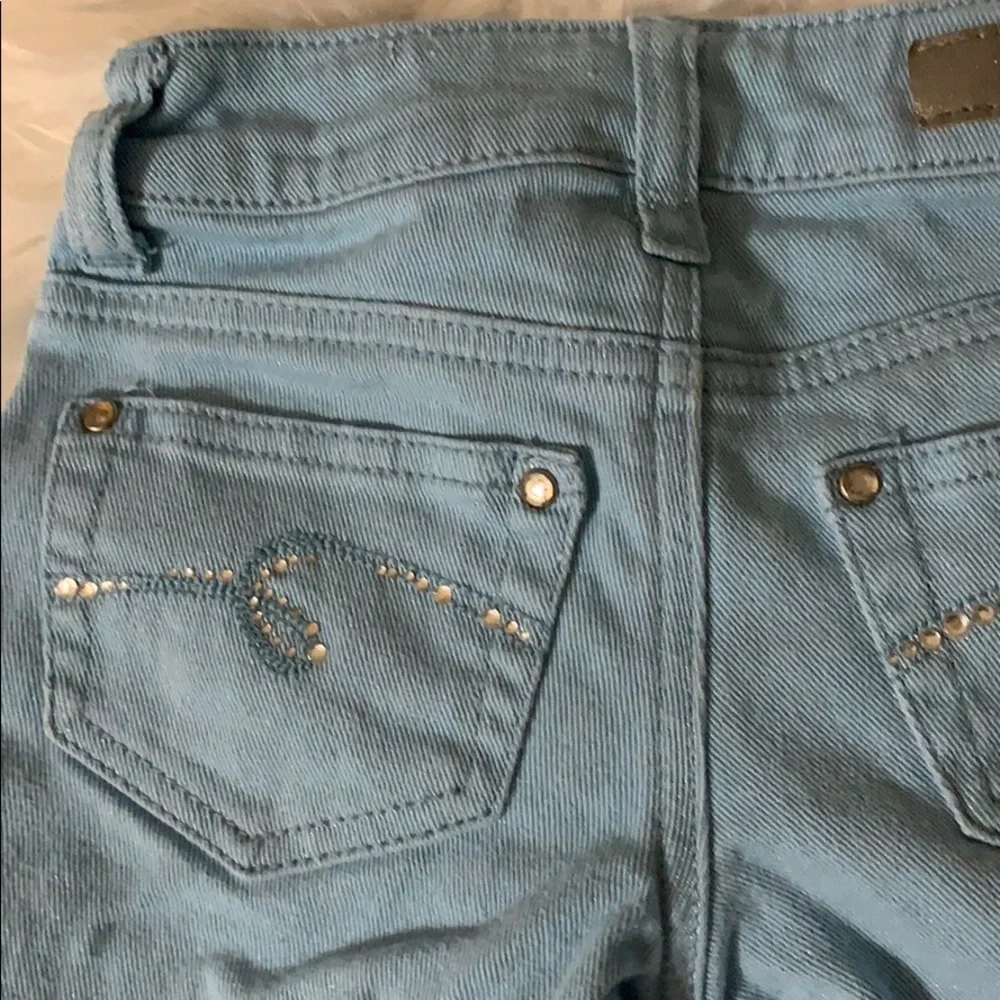 Justice blue jeans‎ size 7 Slim Simply Low